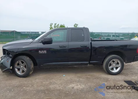 2018 Ram 1500 Express 4X4 6'4 Box from USA, damaged, VIN 1C6RR7FG7JS167415